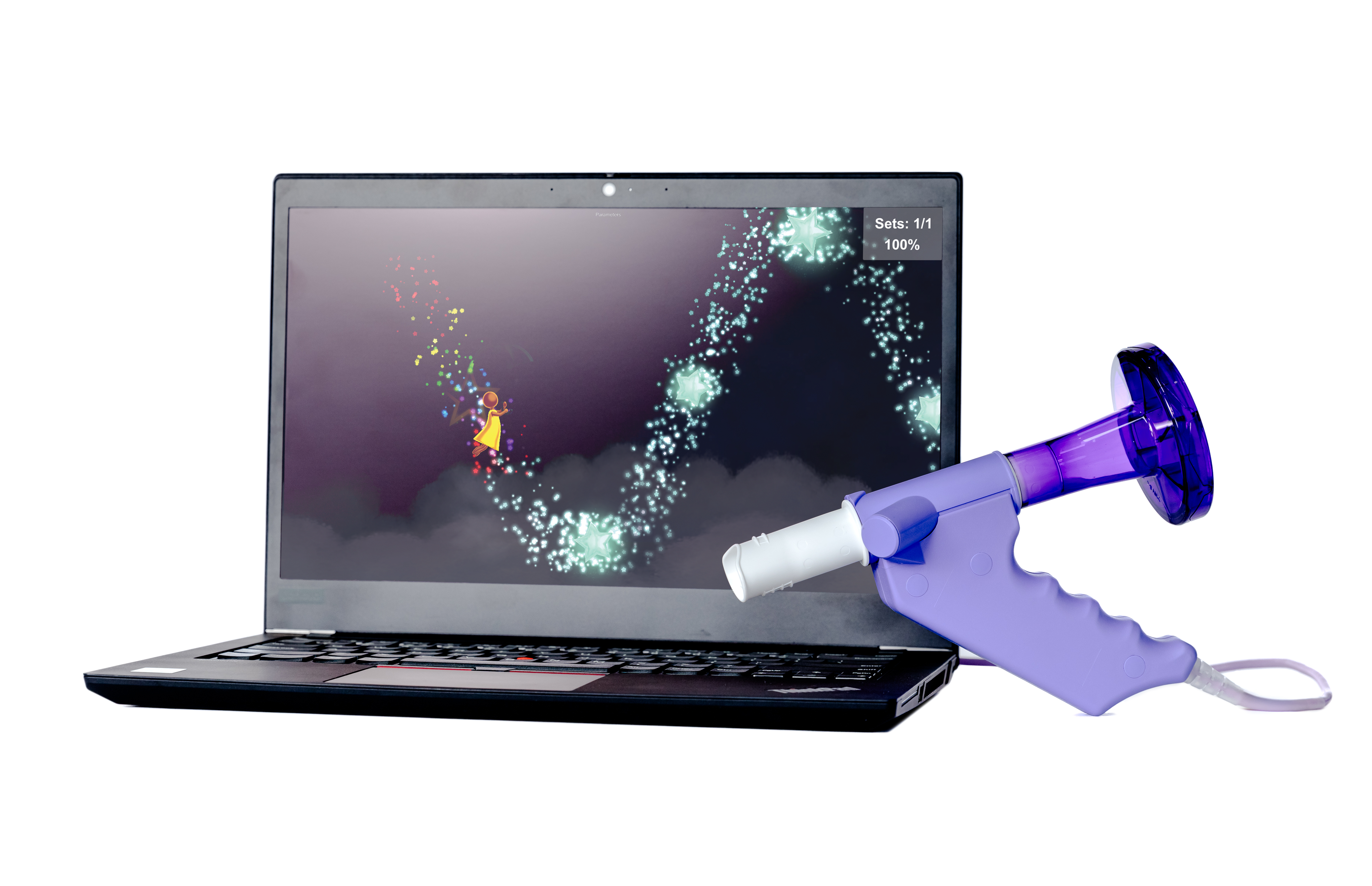 OmniFlow Breathing Therapy Biofeedback System
